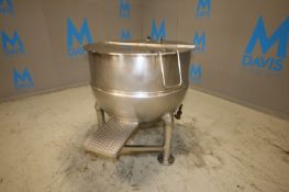 Groen 150 Gallon S/S Jacketed Kettle, Model FT-150