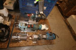 Pallet of Assorted Pumps and Drive Motors, Includes S/S 2