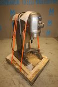 Hobart Dough Mixer, Model H-600-T, SN 11-038-978,220 V 3 Phase, on Skid (INV#87225)(Located @ the