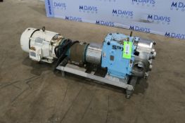 2016 SPX 15 hp Positive Displacement Pump,M/N 220 U1 R2-07, S/N 1000003163905, 230/460 Volts, 3