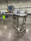 CASE REJECT STATION WITH PNEUMATIC PUSH ARM,APPROX. 35