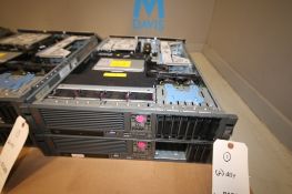 Lot of (2) AVAYA / HP Server Rack Units,Type DL385R02 SP MODO US SVR, S/N L67500G8VXS00U and S/N