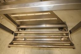 S/S Rack with Rollers, 55