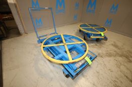 Bishamon 3,000 lb. EZ-Loader Self Leveling Pallet Carousel Positioner, M/N EZ-30, S/N EZ9908172,