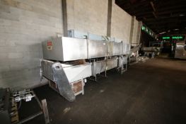 Higgs S/S Conveyor Bakery Fryer,Natural Gas Heated, 14' L x 54