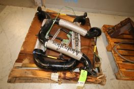 Pallet with Assorted New Metraflex Flexible Pipe Manifolds, up to 4.5