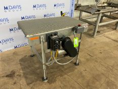 Straight Section of Conveyor, Overall Belt Dims.: Aprox. 44