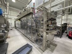 OSGOOD CUP FILLER, 2X6400, 2X6 LANE ULTRACLEAN FILLER, MODEL 2X6400 (L TO R), S/N 332-932, UP TO 420