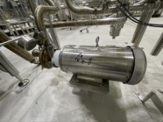 FRISTAM 10-HP LIQUID RING CENTRIFUGAL PUMP, MODEL FZX2150, ALL S/S, 1770 RPM, 208-230/460