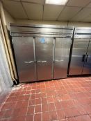 BEVERAGE AIRE 3-DOOR S/S REFRIGERATOR  (INV#87405)(Located @ the MDG Showroom v2.0 in Monroeville,