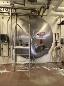 DCI 6,000 GALLON. HORRIZONTAL JACKETED TAN  WITH VERTICAL AGITATION, S/N JS-1292-B(INV#87401)(