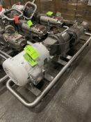 AXIFLOW 20-HP TWIN-SCREW PUMP, MODEL STS 90-57,SKID-MOUNTED WITH BALDOR 1765 RPM MOTOR, 208-230/