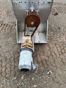 Aproc. 50 Gal. S/S Mixing Tank, Single Shell, 5 hp Motor, 208-230/260 V, 1750 RPM, 3 Phase,