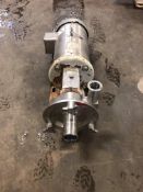 Fristam 7.5 hp Pump with Baldor Motor, S/N F0808202214, Frame #184TC, Tri-Clamp 2
