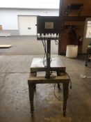 Weigh-Tronix Aprox. 200 lb. Capacity Scale, Model WI-127, S/N 4555, with Scale Dimensions Aprox. 24