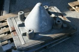 Antique Wood Casting Pattern Mold Industrial Steampunk Wall Art Circa 1915 - 39