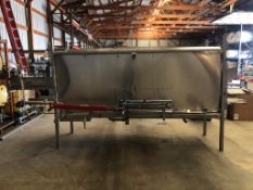 Hoop Milk Can Washer with Air Cylinders Controlled, (3) Removable Door/Pans, 2