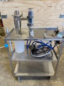 Garlock Trost TX Pneumatic Jet Mill. Model: TX, Serial: 05401, This is an Air Jet Mill. As shown