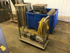 S/S Hopper with Pump (Rig Fee $100) (Located Hartsville, TN)