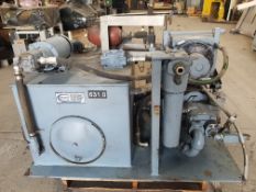 Polypac Heat Exchanger, Model AOC-19-2-30, S/N 240508, Volt 230/460, 3 Phase with 40 hp, 90 Gallon