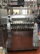 Gaulin Homogenizer, Model MC752TPS, 2000 psi Cylinder, 2-Stage Hydraulic Valve Assembly