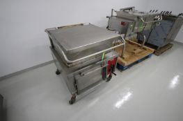 Vulcan 30 Gal. S/S Skillet, Mounted on Casters (LOCATED IN BELTSVILLE, MD) (RIGGING, LOADING, & SITE