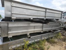 S/S Horizontal Drain Tank - Aprox. 34