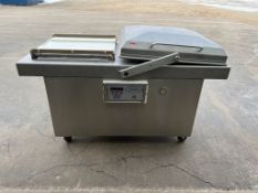 Vacuum Sealer, Model 600A, S/N 03067 with Double Chamber, 208 V, 3 Phase, Control Panel, Heating