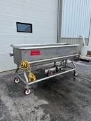 Aprox. 6' COP Tank (Clean Out of Place Tank) with Baldor 5 hp Motor, 230/460 V, 3500 RPM, 3 Phase