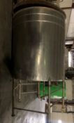 1000 Gallon (approx.) Stainless Steel Single Wall Tank-70