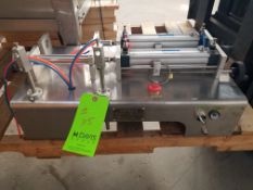 Quantitative G1WY Piston Filling Machine, S/N 5-100, Volt 110 (Loading, Rigging & Site Management