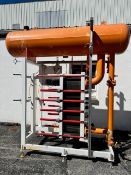 Alfa Laval Ammonia Plate Chiller, Model MK15-BWFD, S/N 30104-74862 with Aprox. 100 Plates,