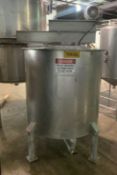 250 Gallon (approx.) Stainless Steel Single Wall Tank- 40