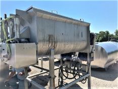 Kenetic Equipment 2,000 lb. Dual Shaft S/S Paddle Blender - Measures 72