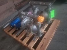 (2) Graco S/S 1590 Diaphragm Pumps - 2
