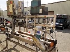 HARTNESS Case Sealer with Nordson 3400 Hot Melt Glue; Model CTS-30 (Located SC)