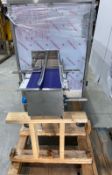 Nercon product twist conveyor. NEVER USED, 4 1/2