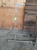 Rolling Stainless Steel Stand, Aprox. 27 x 48 x 74 (Located Fort Worth, TX)