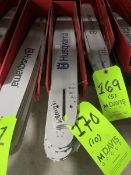 (10) HUSVARNA CHAINSAW BAR (SEE PHOTOS FOR INFORMATION) (ALL PURCHASES MUST BE PAID FOR AND