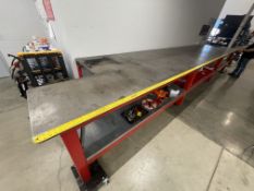 S/S TABLE 25' L X 4'6