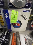 (2) NEW WACKER HEACY DUTY SAW BLADE, 14