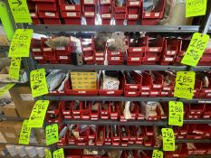 ASSORTED PARTS BY GEHL, MUSTANG, XPRT AND OTHERS, INCLUDES DIESEL REFIL HOSES, V-BELTS, LIGHTS,