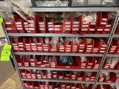 ASSORTED HUSQVARNA PARTS AND MRO, INCLUDES: ADJUST PIN BARS, SPRING BREAKS, SCREWS AND HARDWARE,