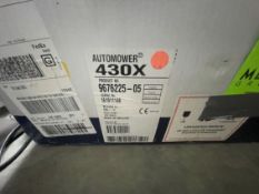 HUSQVARNA AUTOMOWER, MODEL 430X (ALL PURCHASES MUST BE PAID FOR AND REMOVED BY 5/4/22) (ALL ITEMS