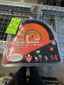 (2) NEW DIAMOND PRODUCTS HIGH SPEED DIAMOND SAW BLADES (SEE PHOTOS FOR DETAILS) (ALL PURCHASES