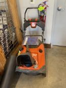 HUSQVARNA SNOW BLOWER, MODEL ST111, WORKING WIDTH 21