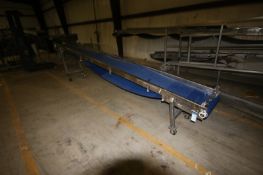S/S Incline Conveyor, with Aprox. 17-1/2