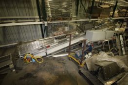 Straight Section of S/S Double Belt, Top Belt: 12” W, Lower Belt: 18” W, Overall Belt: 19” L,