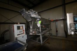 S/S Onion Peeler, with Bottom Mounted S/S Auger, with S/S Platform (HANDLING, LOADING, & SITE