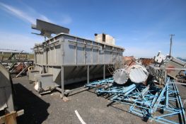 S/S Single Wall Balance Bin, with Aprox. 21-1/2